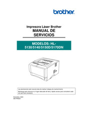 Brother HL-5150D Manual De Servicios