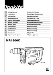 Makita HR4500C Manual De Instrucciones