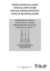 SLAT TITAN -S 48V 6A Manual De Instalación