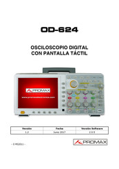 Promax OD-624 Manual De Instrucciones