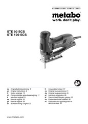 Metabo STE 100 SCS Manual De Instrucciones