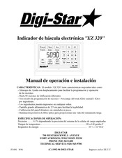 DIGI-STAR EZ 320 Manual De Operación E Instalación