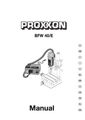 Proxxon BFW 40/E Manual De Instrucciones