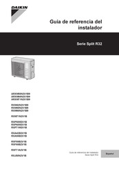 Daikin ARXM71N2V1B9 Guía De Referencia Del Instalador