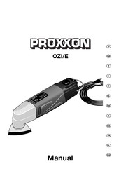 Proxxon OZI/E Manual De Instrucciones