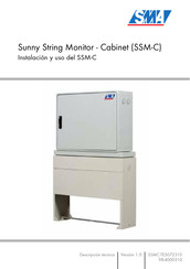 SMA Sunny String Monitor - Cabinet Instalación Y Uso