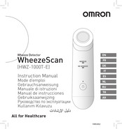 Omron WheezeScan HWZ-1000T-E Manual De Instrucciones