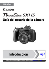 Canon PowerShot SX1IS Guia Del Usuario