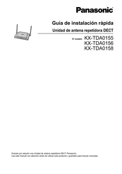 Panasonic KX-TDA0158 Guía De Instalación Rápida