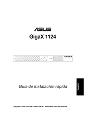 Asus GigaX 1124 Guía De Instalación Rápida