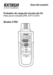 Extech CT80 Guia Del Usuario