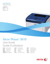 Xerox Phaser 3610 Guia Del Usuario