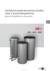 ACV HR i 600 Instrucciones De Instalación