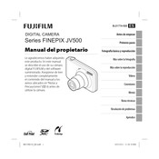 FujiFilm FINEPIX JV500 Serie Manual Del Propietário