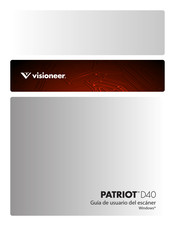 Visioneer PATRIOT D40 Guía De Usuario