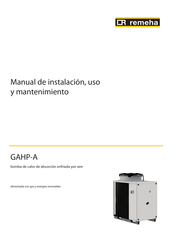 REMEHA GAHP-A LT S Manual De Instalación, Uso Y Mantenimiento