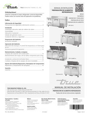 True TWT-67D-2 Manual De Instalación