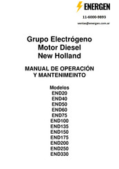 ENERGEN END60 Manual De Operación Y Mantenimiento