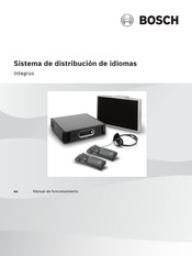 Bosch Integrus Manual De Funcionamiento