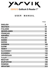 Yarvik EBR070 Manual De Usuario