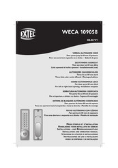 Extel WECA 109058 Instrucciones De Uso