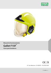 Msa Gallet F1XF Manual De Funcionamiento