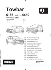 Brink Towbar 6186 Instrucciones De Montaje