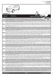ECS Electronics RN-143-BX Instrucciones De Montaje