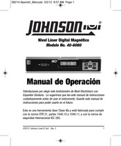 Johnson 40-6080 Manual De Operación