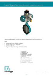 InterApp Desponia Manual De Operación, Instalación Y Mantenimiento