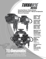 DOSMATIC TurboDos 200 Manual De Operación