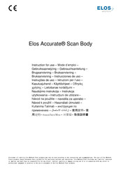 Elos Accurate Scan Body Instrucciones De Uso