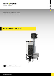 PLYMOVENT MDB-DILUTER PRO Manual De Instalación Y De Uso