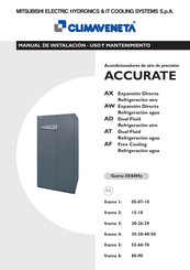CLIMAVENETA ACCURATE - AX 40 Manual De Instalación, Uso Y Mantenimiento