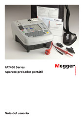 Megger PAT400 Serie Guia Del Usuario