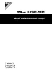 Daikin FUA71AVEB Manual De Instalación