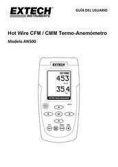 Extech Instruments AN500 Guia Del Usuario