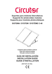 Circutor C-40 Guia De Instalacion