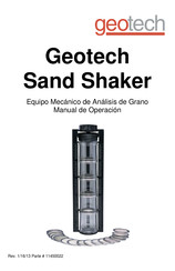 Geotech Sand Shaker Manual De Operación