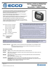 Ecco SecuriLED II Manual De Instrucciones