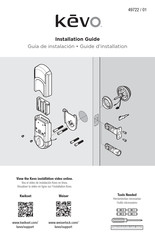 Kwikset kevo 49722/01 Guia De Instalacion