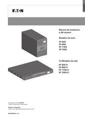 Eaton 5P 1550i Manual De Instalación Y Del Usuario