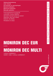 PRO Intellect Technology MONIRON DEC EUR Manual De Operación