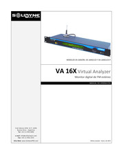 Solidyne VA-16X/LCD-P Manual De Operación