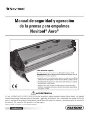Flexco Novitool Aero 1525 Manual De Seguridad Y Operacion