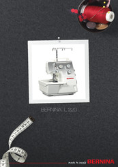 Bernina L 220 Manual De Usuario