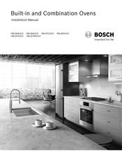 Bosch HBL8443UC Manual De Instalación - Uso - Mantenimiento
