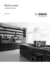 Bosch HBE5452UC Manual De Instalación Y De Usario