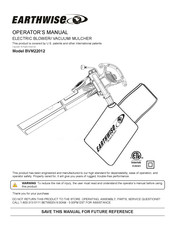 EarthWise BVM22012 Manual Del Operario