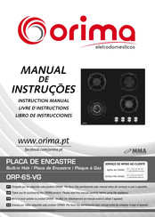 Orima ORP-65-VG Manual De Instrucoes